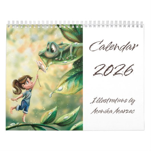 Calendrier Calendar 2026 “Gift” by Monika Marzec (Protection)