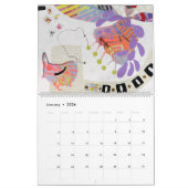 Calendrier Calendar 2026 - Hide-and-seak (Jan 2026)