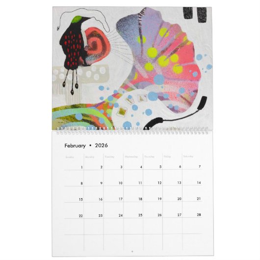 Calendrier Calendar 2026 - Hide-and-seak (Feb 2026)