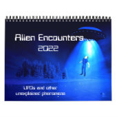 Calendrier Calendar Alien Encounters 2022 (Protection)