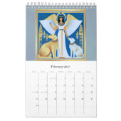 Calendrier Calendar angel Egypt (Feb 2027)