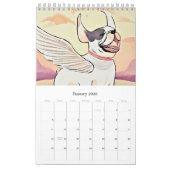 Calendrier Calendar cute bulldog (Jan 2026)