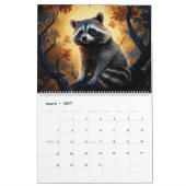 Calendrier Calendar Raton Laveur (Mar 2027)