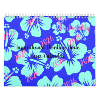 Calendrier Calendar with inspirational verses 2026