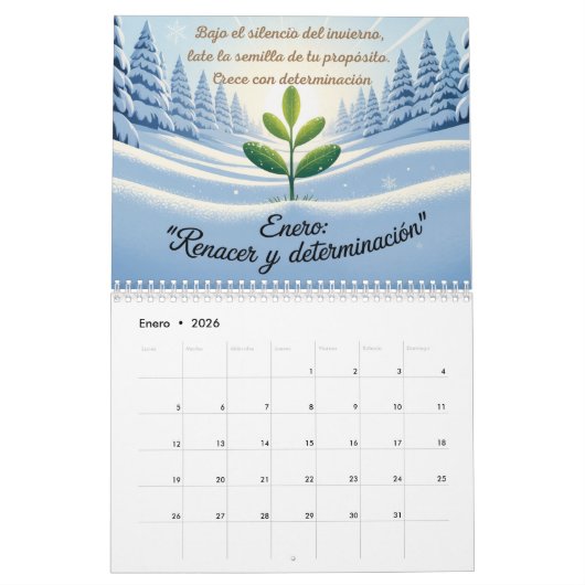 Calendrier Calendario (Jan 2026)