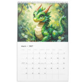 Calendrier Calendario Dragones (Mar 2027)
