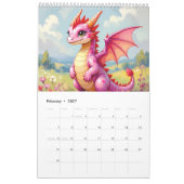 Calendrier Calendario Dragones (Feb 2027)
