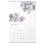 Calendrier Calendario espagnol succulent (Jan 2027)