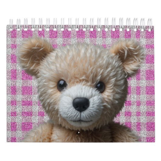 CALENDRIER CALENDÁRIO INFANTILE FOFO COM ESTAMPA DE URSINHO D (Protection)