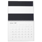 Calendrier calender (Jan 2027)