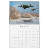 Calendrier Calender 2011, avion de la Seconde Guerre mondiale (Feb 2027)