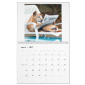 Calendrier Calender avec différentes photos de chiens lisant (Mar 2027)