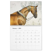 Calendrier Calendrier. CHEVAUX d'Akhal-teke. 2017 (Feb 2026)