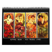 Calendrier Calendrier-Classique/Cru-Alphonse Mucha (Protection)