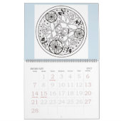 Calendrier Calendrier, coloration (Feb 2027)