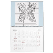 Calendrier Calendrier, coloration (Mar 2026)