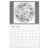 Calendrier Calendrier, coloriage, 2021 (Feb 2027)