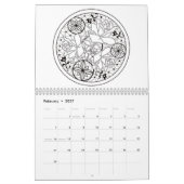 Calendrier Calendrier, coloriage, 2024 (Feb 2027)