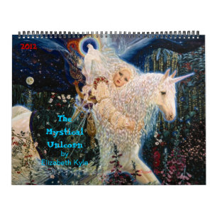 Calendrier "Calendrier de la licorne mystique" par Elizabeth