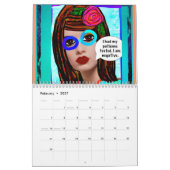 calendrier - Calendrier des mauvaises filles (Feb 2027)