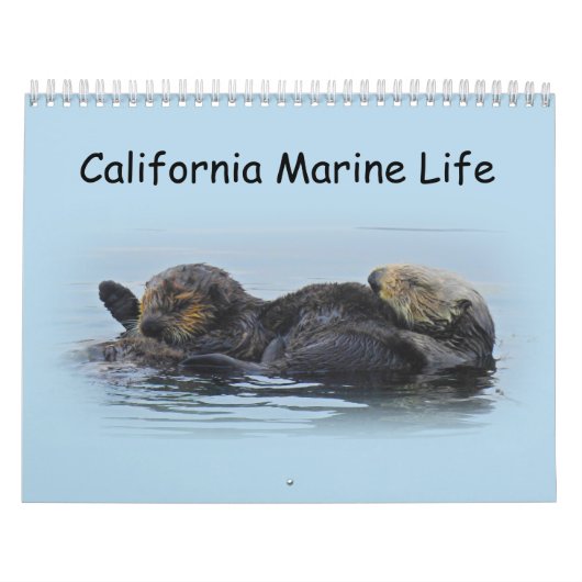 Calendrier Calendrier, espèce marine, la Californie (Protection)