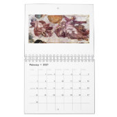 CALENDRIER CALENDRIER: L'ART DE MICHELANGELO (Feb 2027)