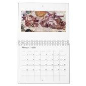 CALENDRIER CALENDRIER: L'ART DE MICHELANGELO (Feb 2026)