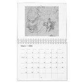 CALENDRIER CALENDRIER: L'ART DE MICHELANGELO (Mar 2026)