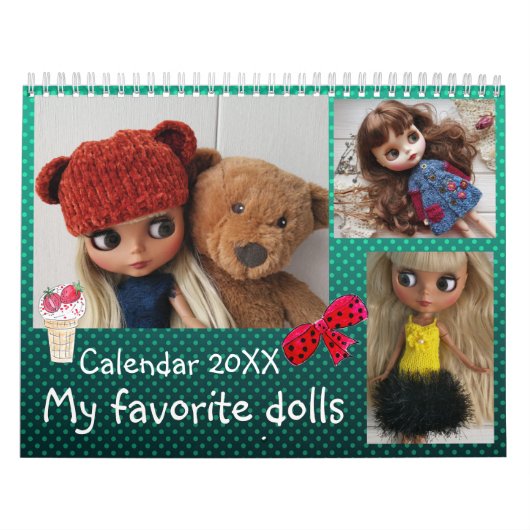 Calendrier Calendrier. Mes poupées préférées (Protection)