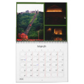 Calendrier — Calendrier photo de Pittsburgh (Mar 2026)