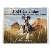 Calendrier "Calendrier Siggy Design 2024" (Protection)
