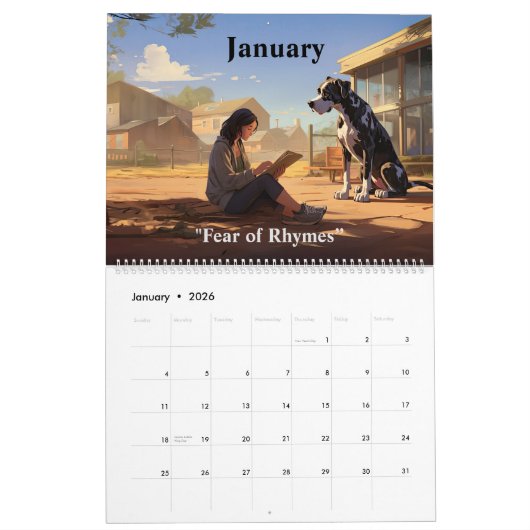Calendrier "Calendrier Siggy Design 2024" (Jan 2026)