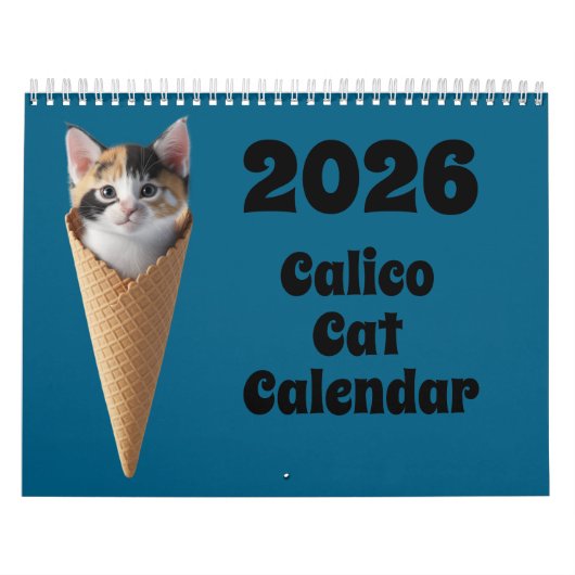 Calendrier Calico Cat Calendar (Protection)