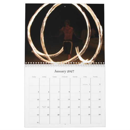 Calendrier calinder de POI (Jan 2027)