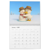Calendrier Câliner un ami (Jan 2027)