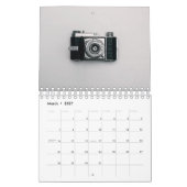 Calendrier Caméra Vintage de photographie (Mar 2027)