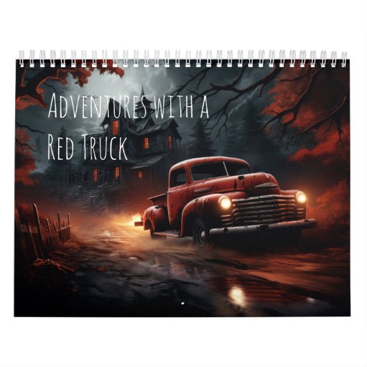 Calendrier Camion rouge (Protection)