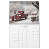 Calendrier Camion rouge (Jan 2026)