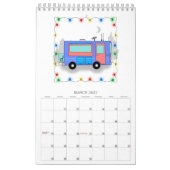 Calendrier Camper - Calendrier de petite page simp (Mar 2027)