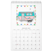Calendrier Camper - Calendrier de petite page simp (Jan 2027)