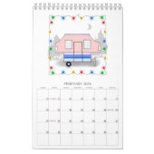 Calendrier Camper - Calendrier de petite page simp (Feb 2026)