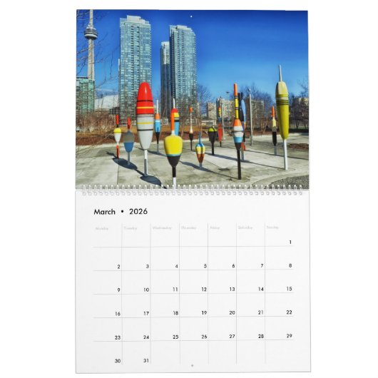Calendrier - Canada (Mar 2026)