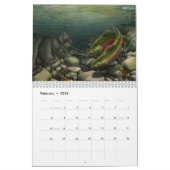 Calendrier canadien de peinture sur la faune et le (Feb 2026)