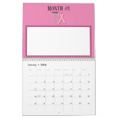Calendrier Cancer du sein Année des souvenirs  (Jan 2026)