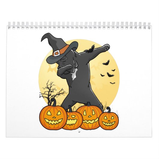 Calendrier Cane Corso Dabbing Halloween (Protection)