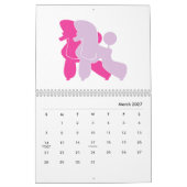 Calendrier Caniche (Mar 2027)