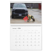 Calendrier Canine Fire Department Calendar (Jan 2026)