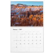 Calendrier Canyon de Bryce (Feb 2027)