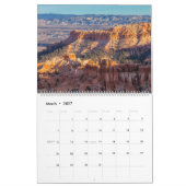 Calendrier Canyon de Bryce (Mar 2027)