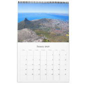 Calendrier cape town afrique du sud 2025 (Jan 2026)